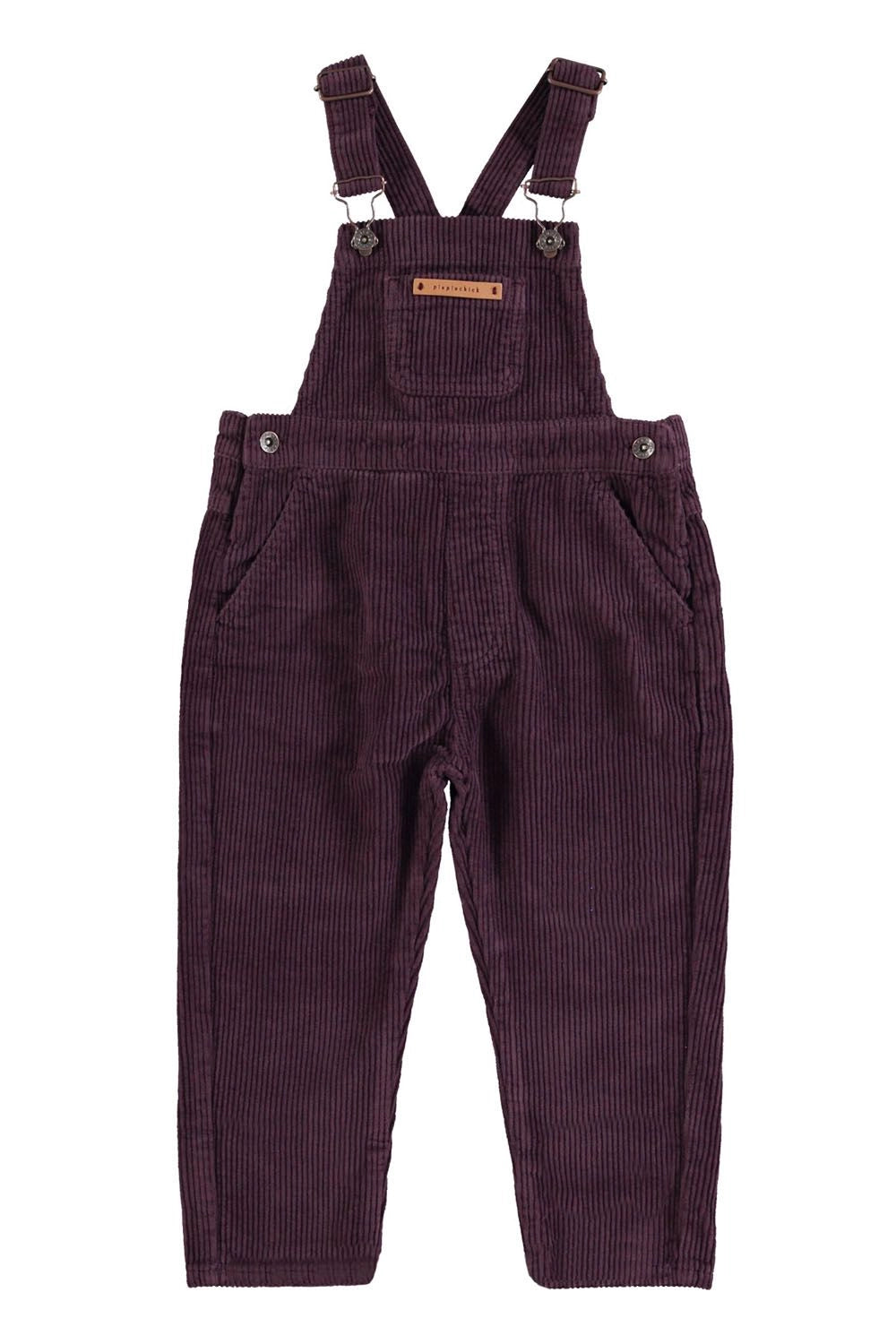 Dungarees Aubergine Corduroy