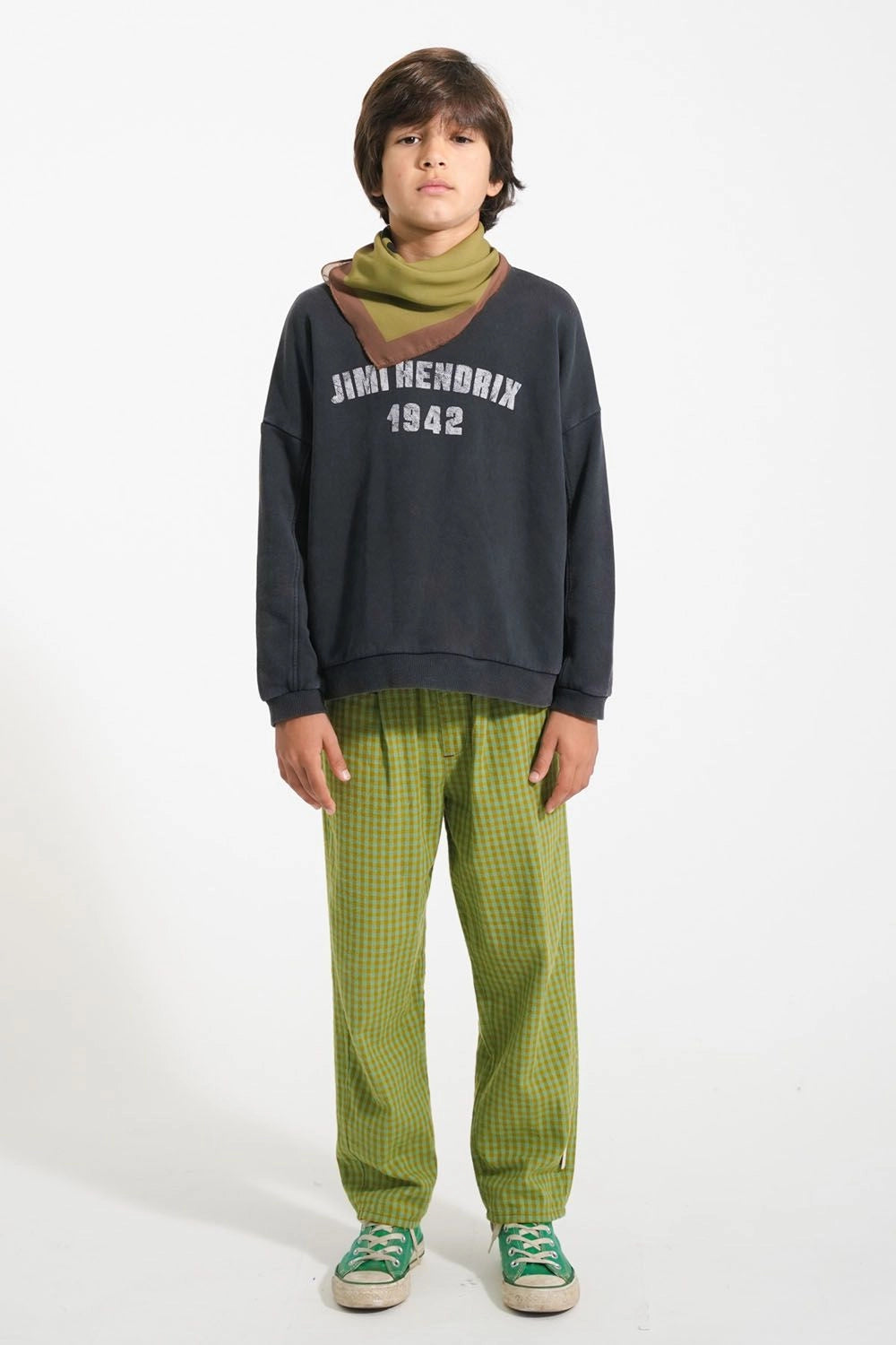 Sweatshirt Jimi Hendrix Faded Black