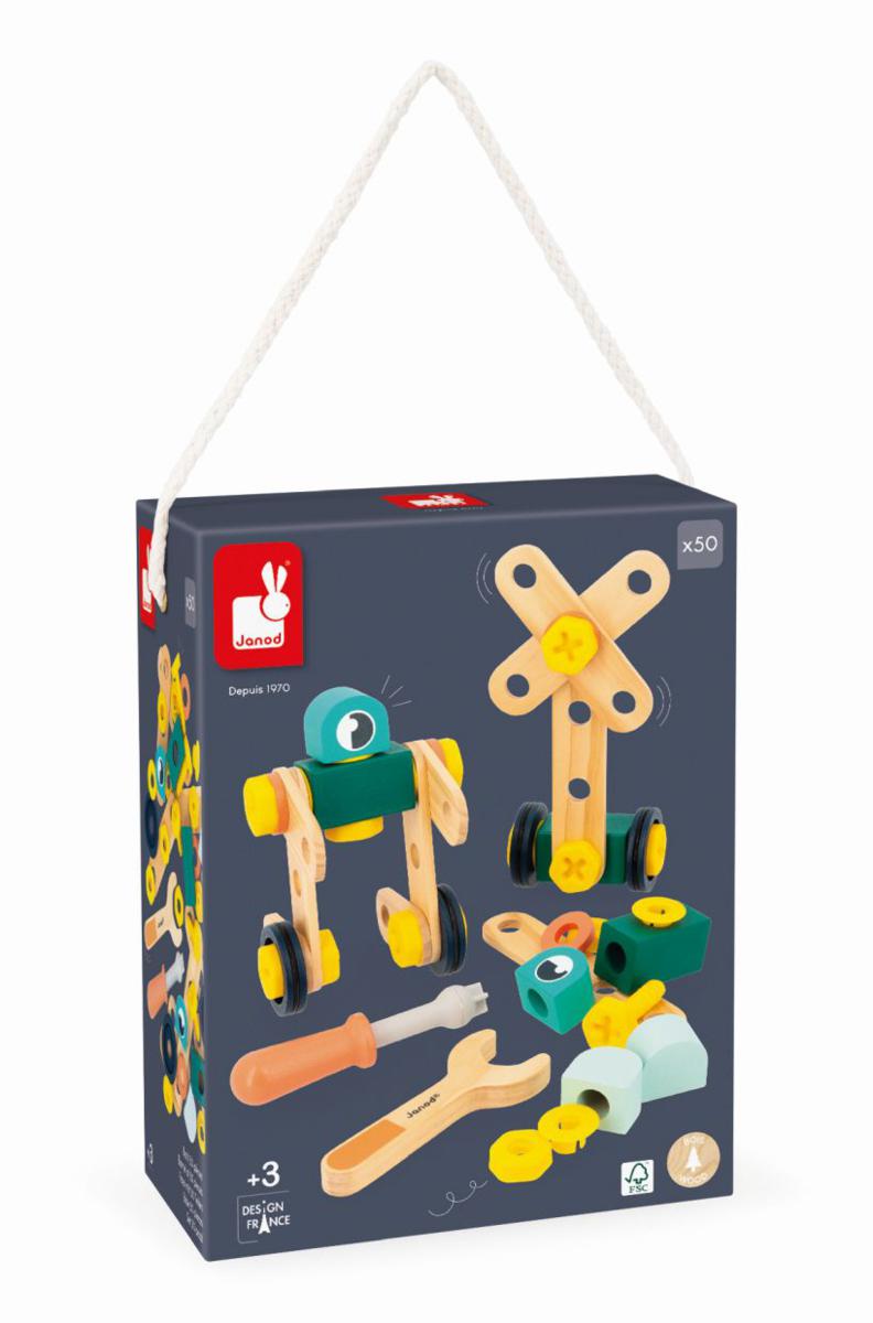 Brico'Kids Ton met 50 stukken