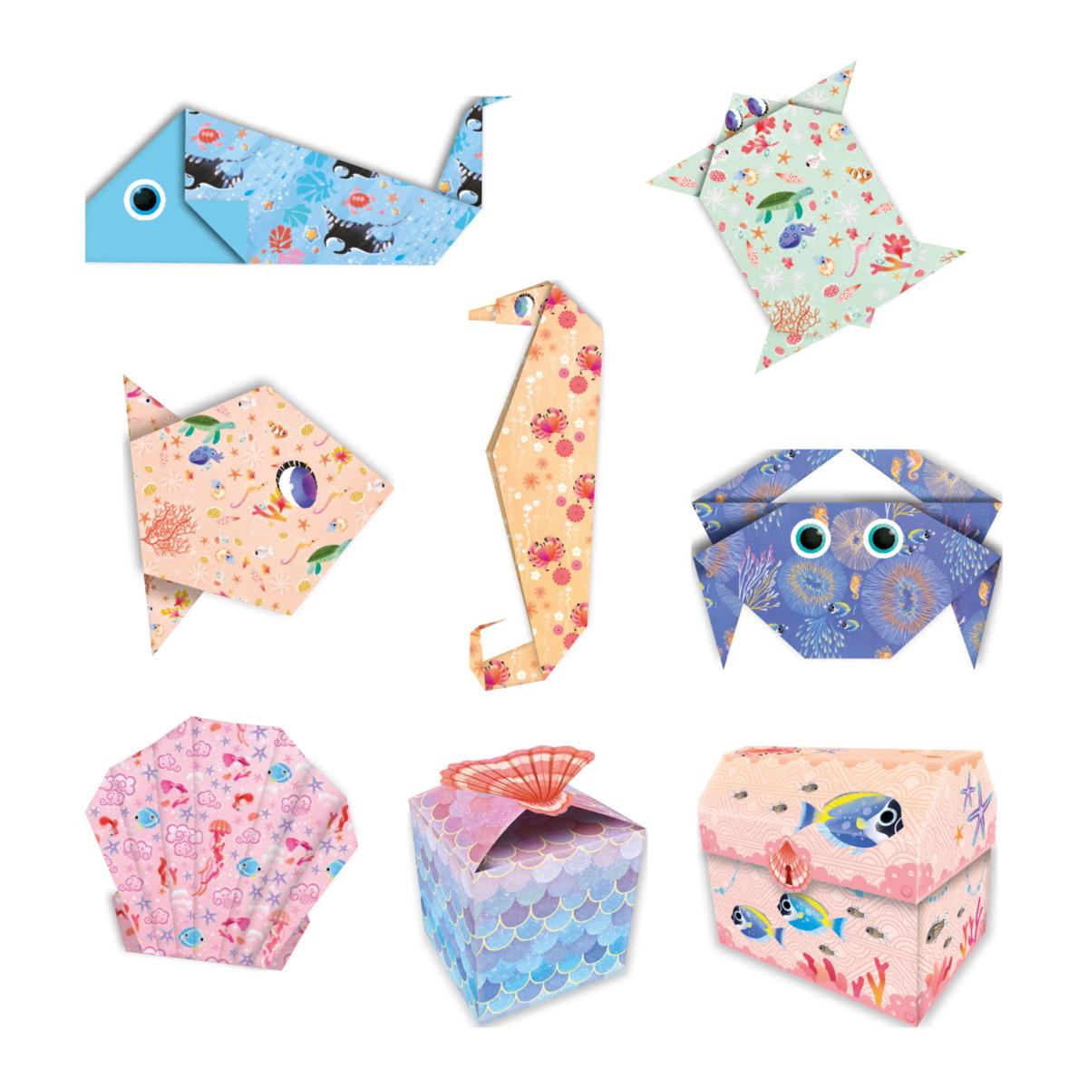 Magic ocean - 2 doosjes en 18 origami's