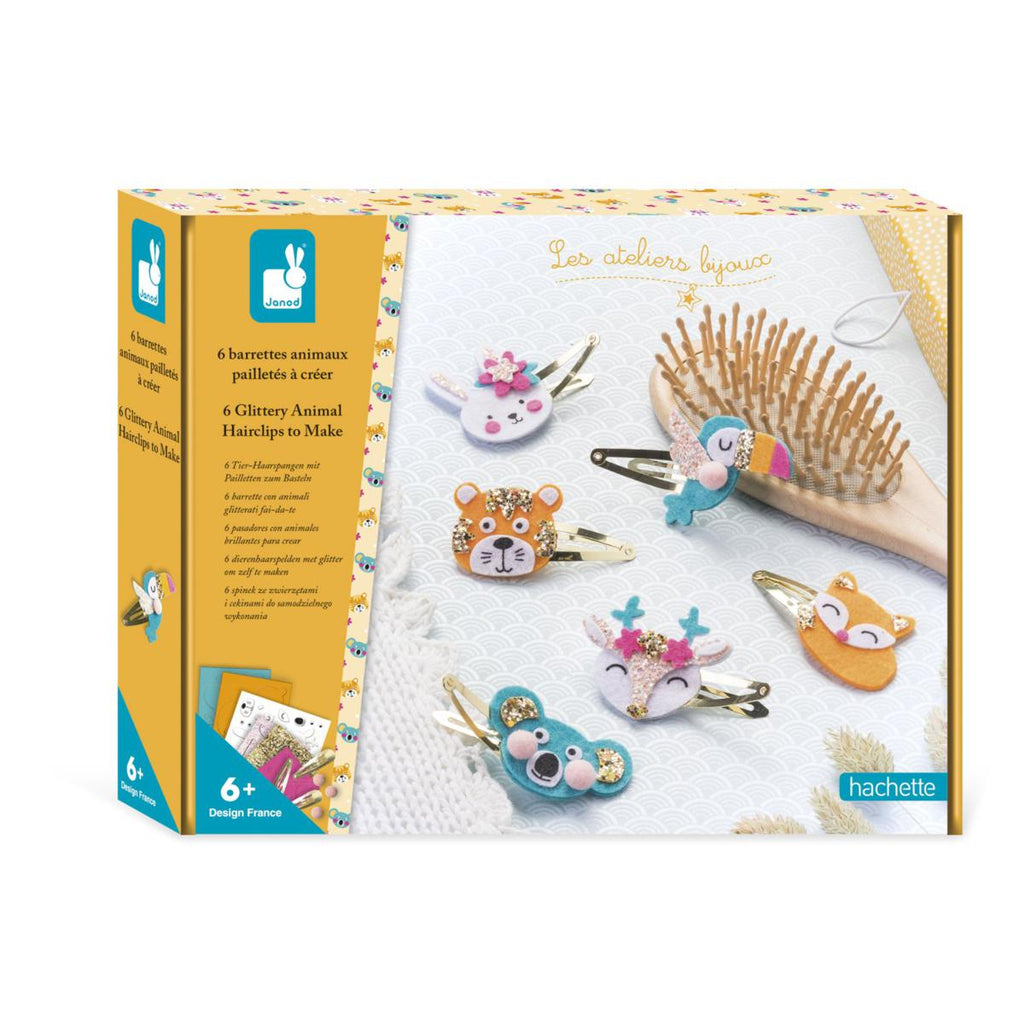 6 glinsterende dierenhaarclips om zelf te maken