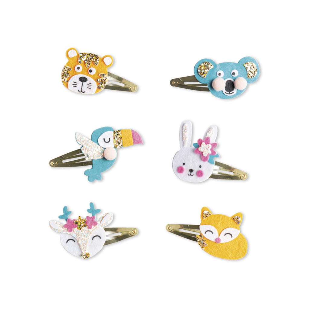 6 glinsterende dierenhaarclips om zelf te maken