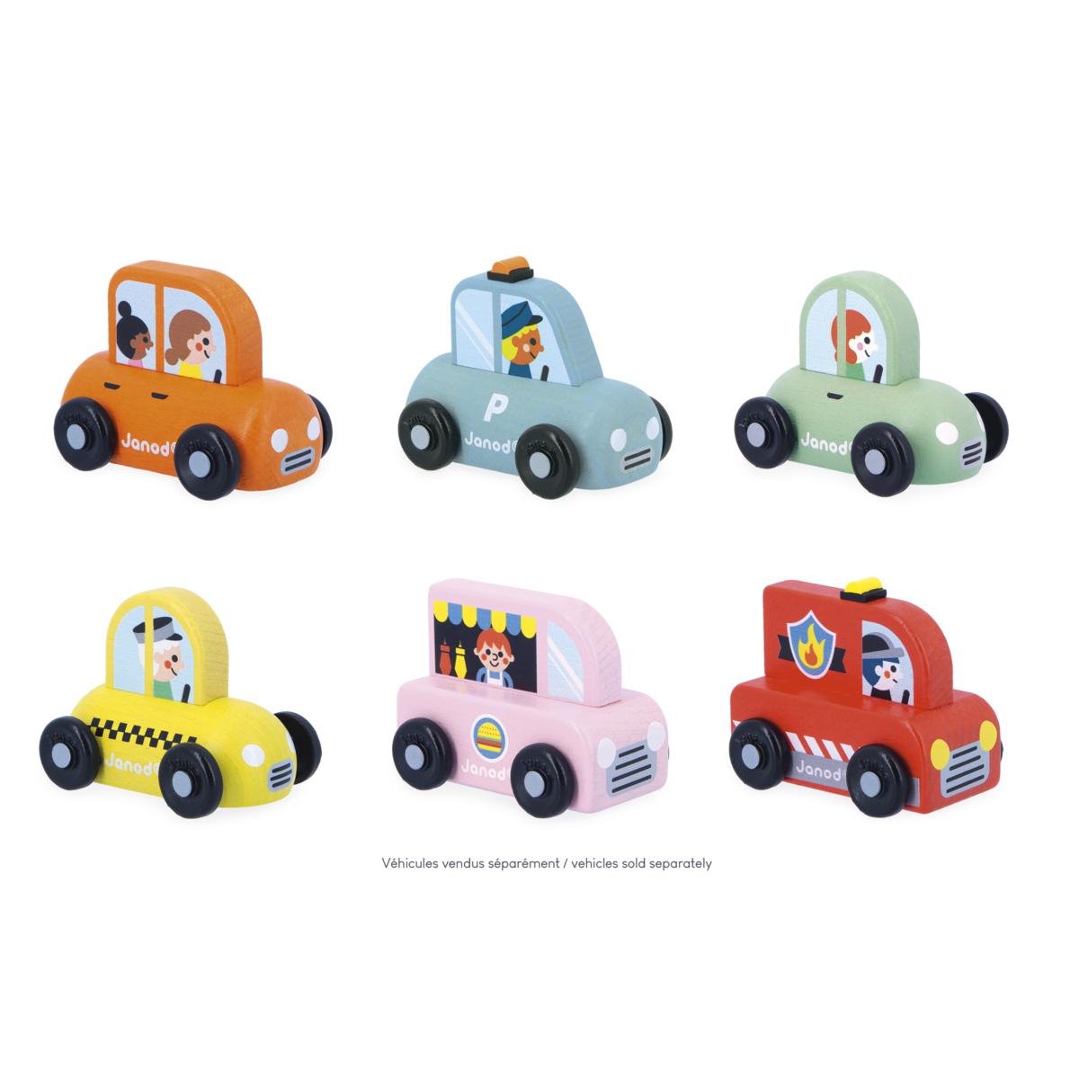 Houten Politiewagen