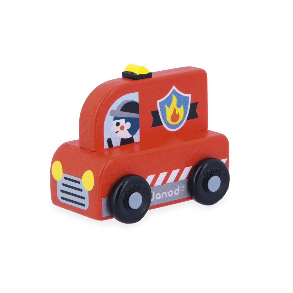 Houten Brandweerwagen