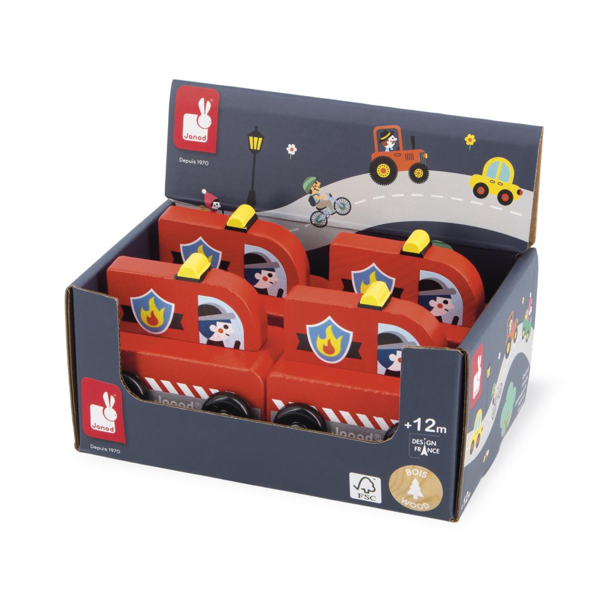 Houten Brandweerwagen