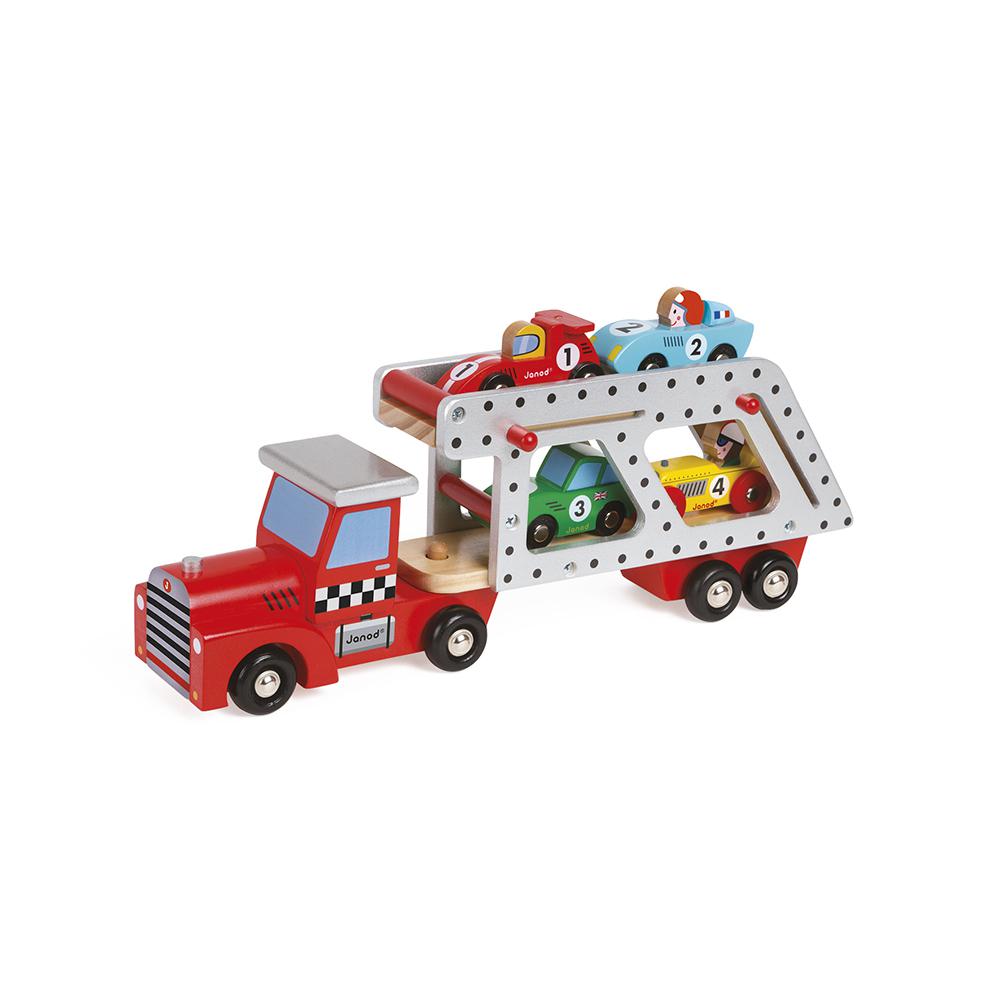 4-auto transportvrachtwagen