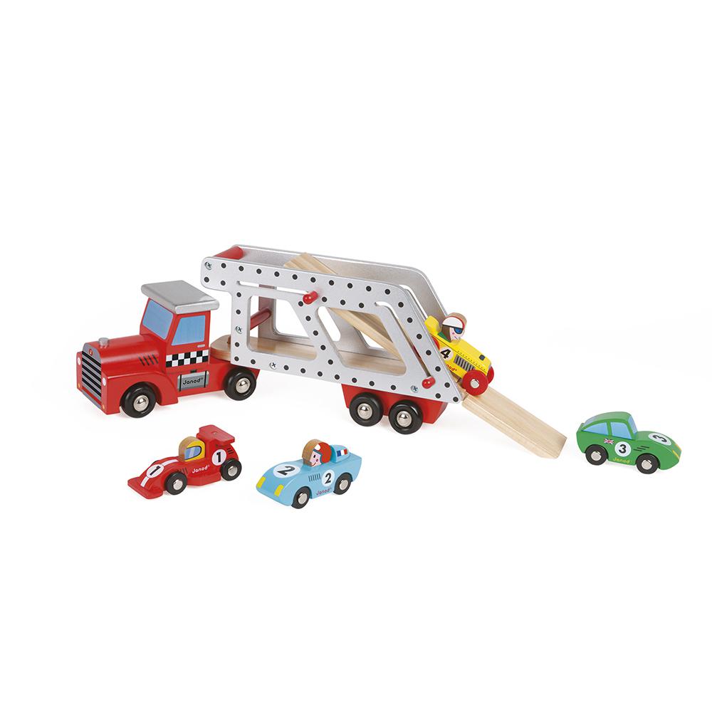 4-auto transportvrachtwagen
