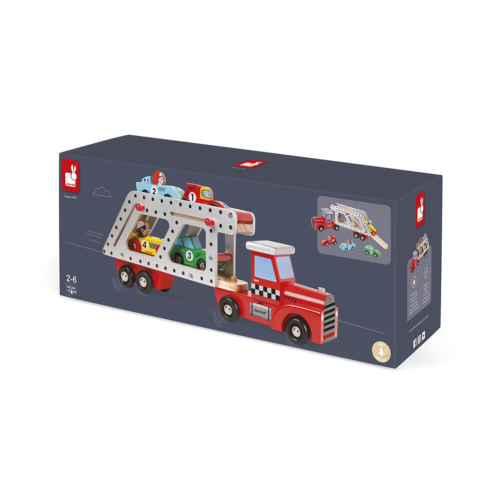 4-auto transportvrachtwagen