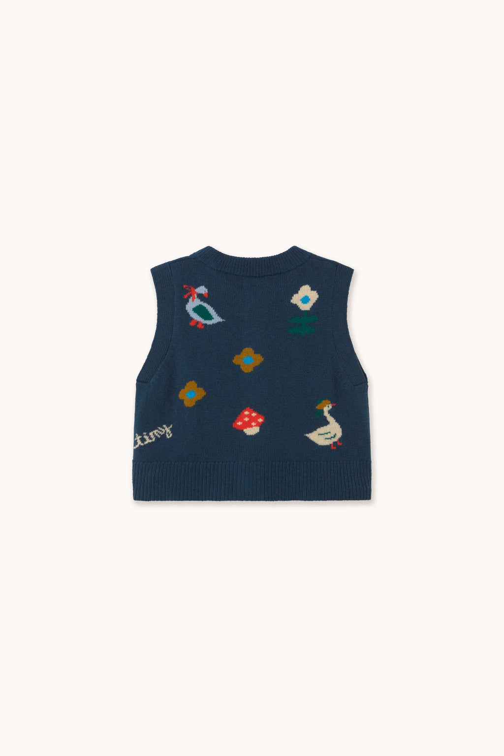 Tiny Cottons Winter Pond Vest - ink blue