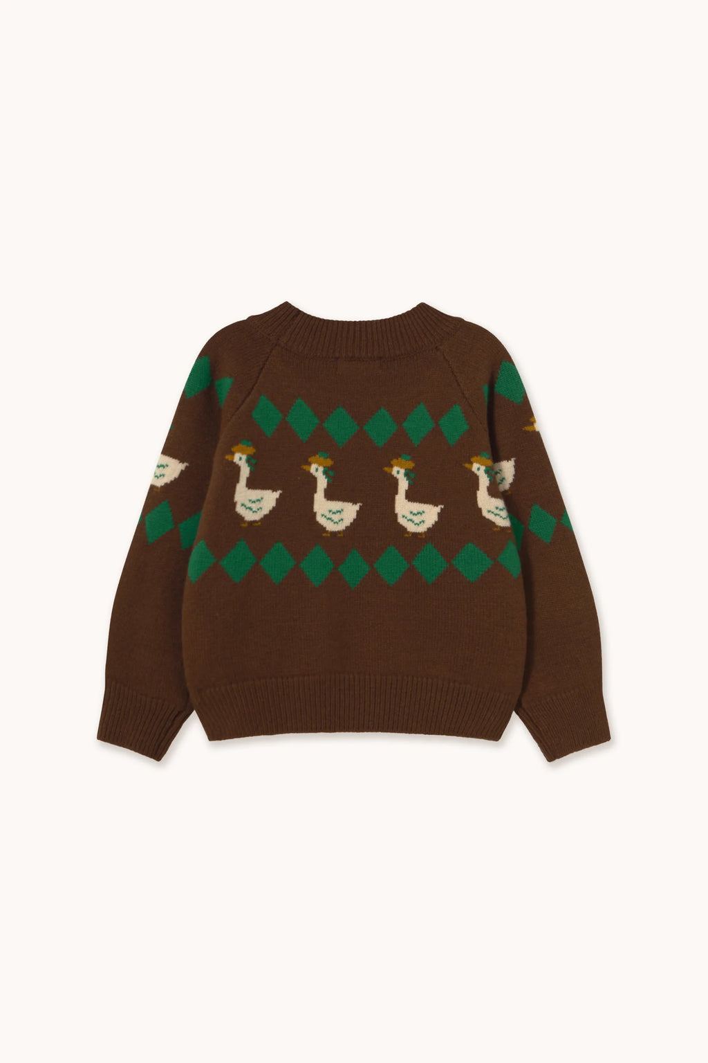 Tiny Cottons Green Geese Sweater
