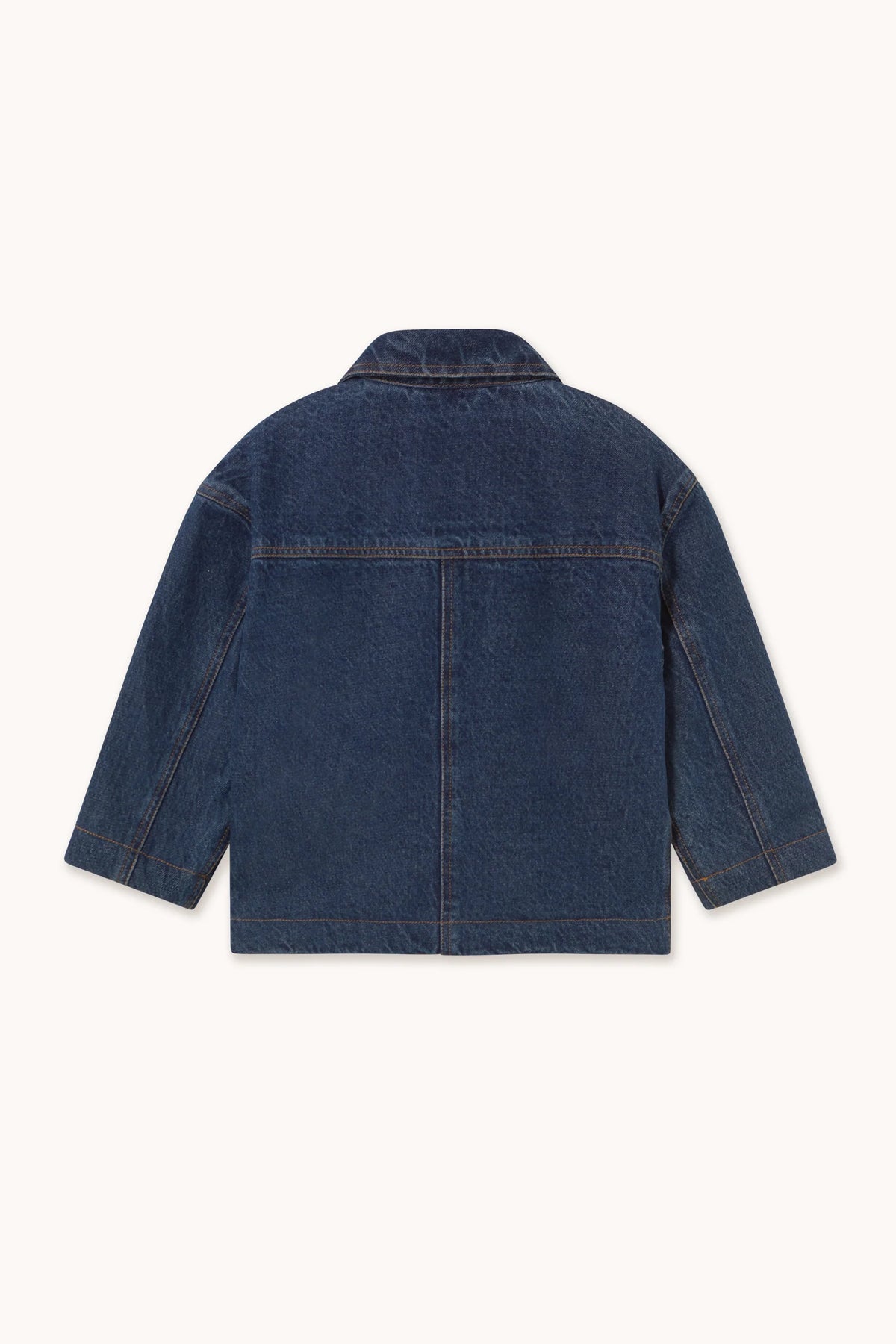 Tiny Cottons Mini Mushrooms Embroided Jacket - denim dark wash 2