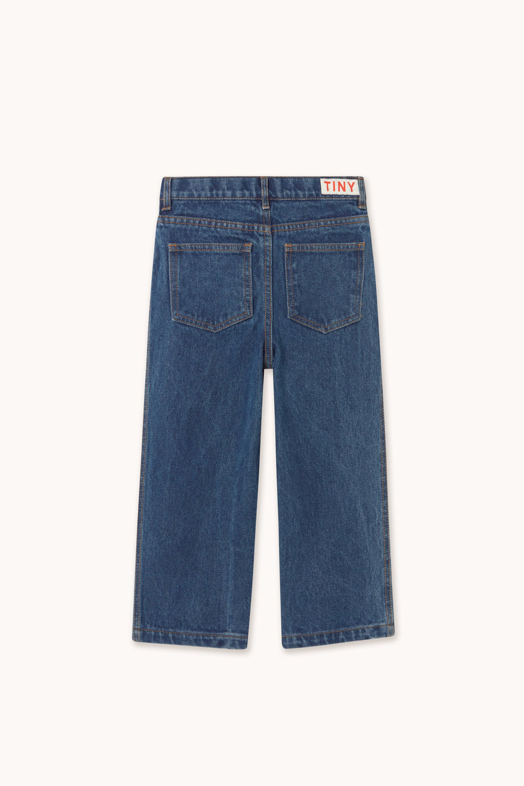 Tiny Cottons Tiny Apples Denim Pant - denim medium wash 1