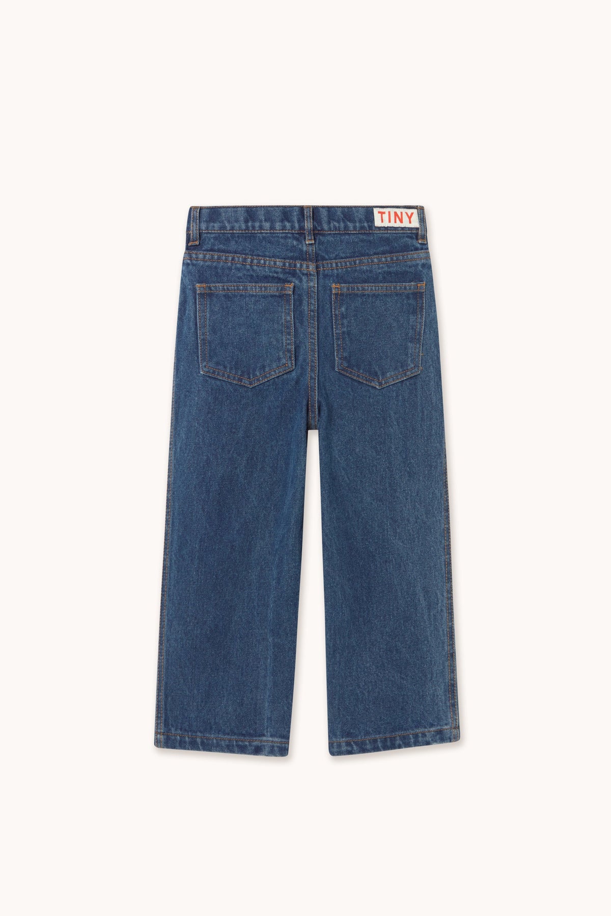Tiny Cottons Tiny Apples Denim Pant - denim medium wash 1