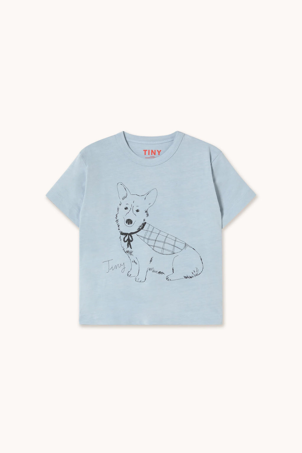Tiny Cottons Corgi Graphic Sweatshirt - Washed Bue