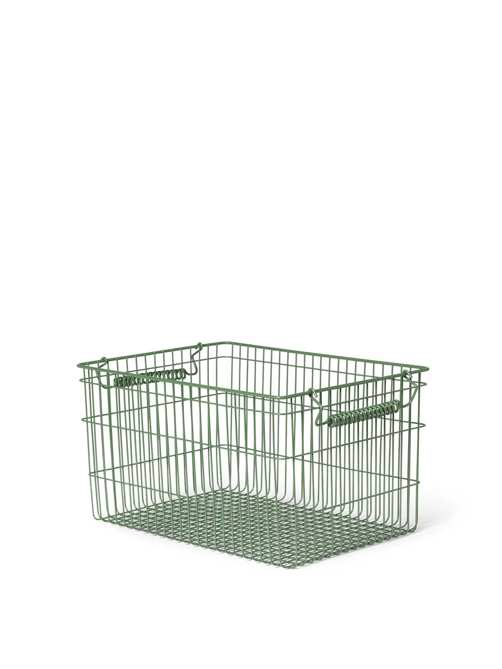 Cala Stackable Baskets - Set of 2 - Verdant Green