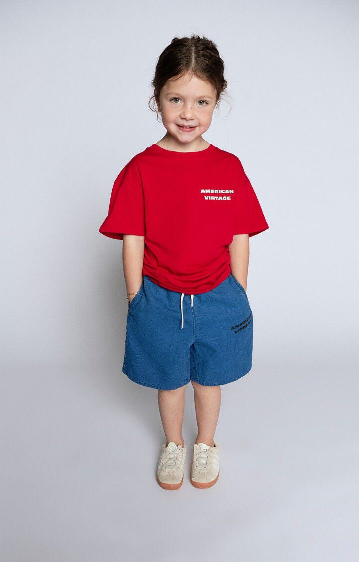 KINDER-T-SHIRT FIZVALLEY RUBIS VINTAGE