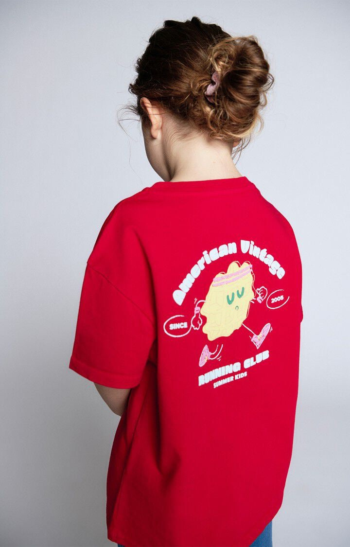KINDER-T-SHIRT FIZVALLEY RUBIS VINTAGE