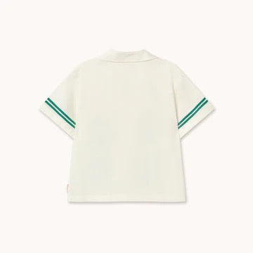 DAISIES LINEN SHIRT *off-white*