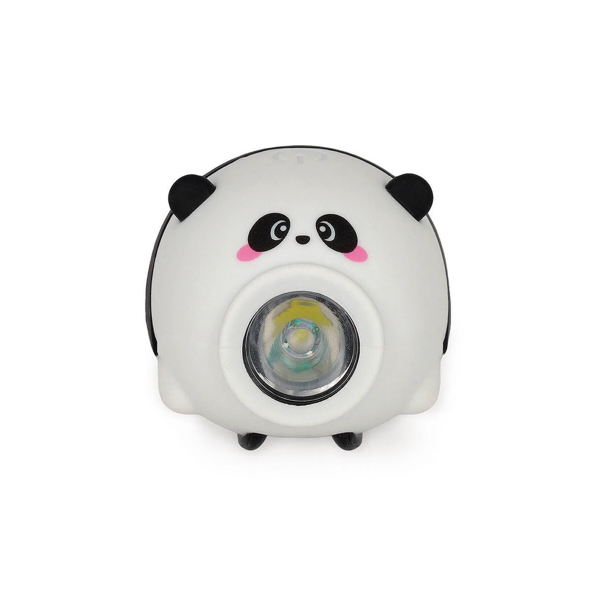 Rechargeable Front Bicycle Light With Bell - Panda - Front Bicycle Light With Bell
