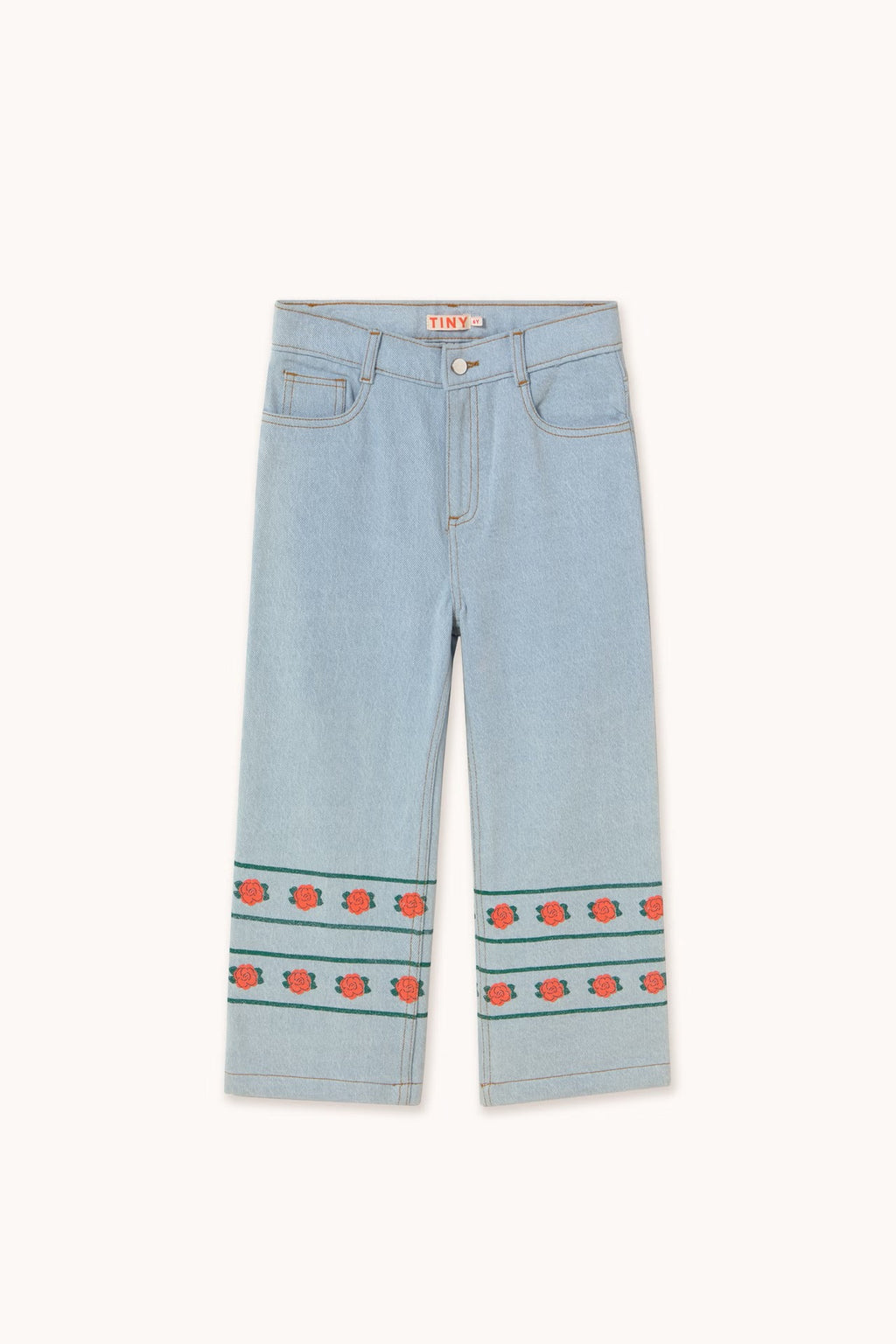 ROSES DENIM JEANS *light wash denim*