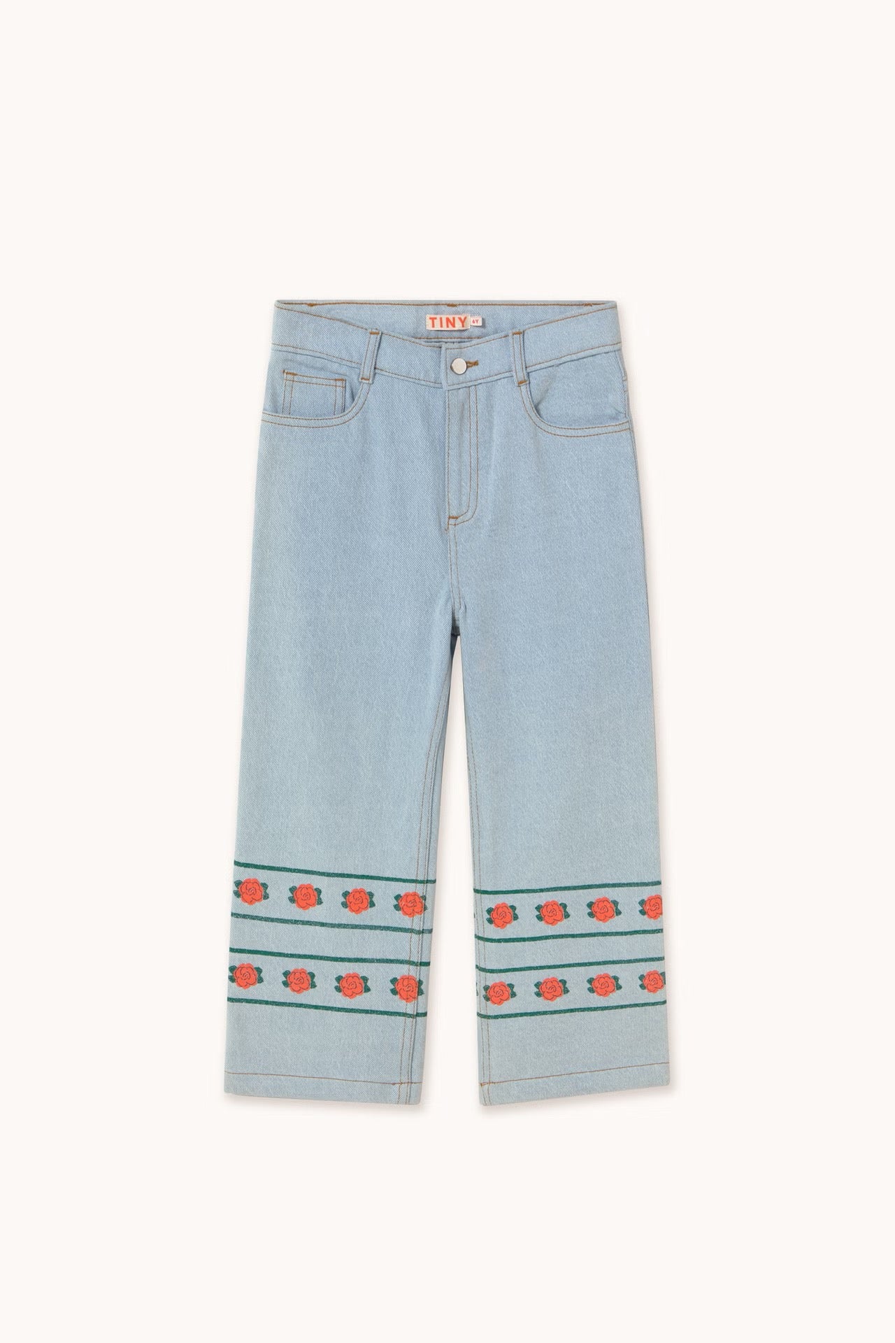 ROSES DENIM JEANS *light wash denim*