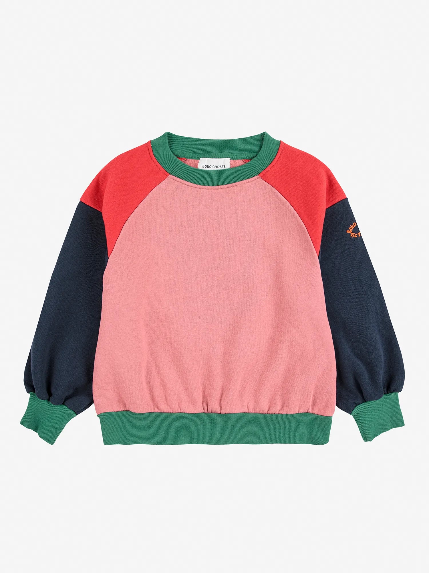 Tic Tac Toe Color Block Sweatshirt