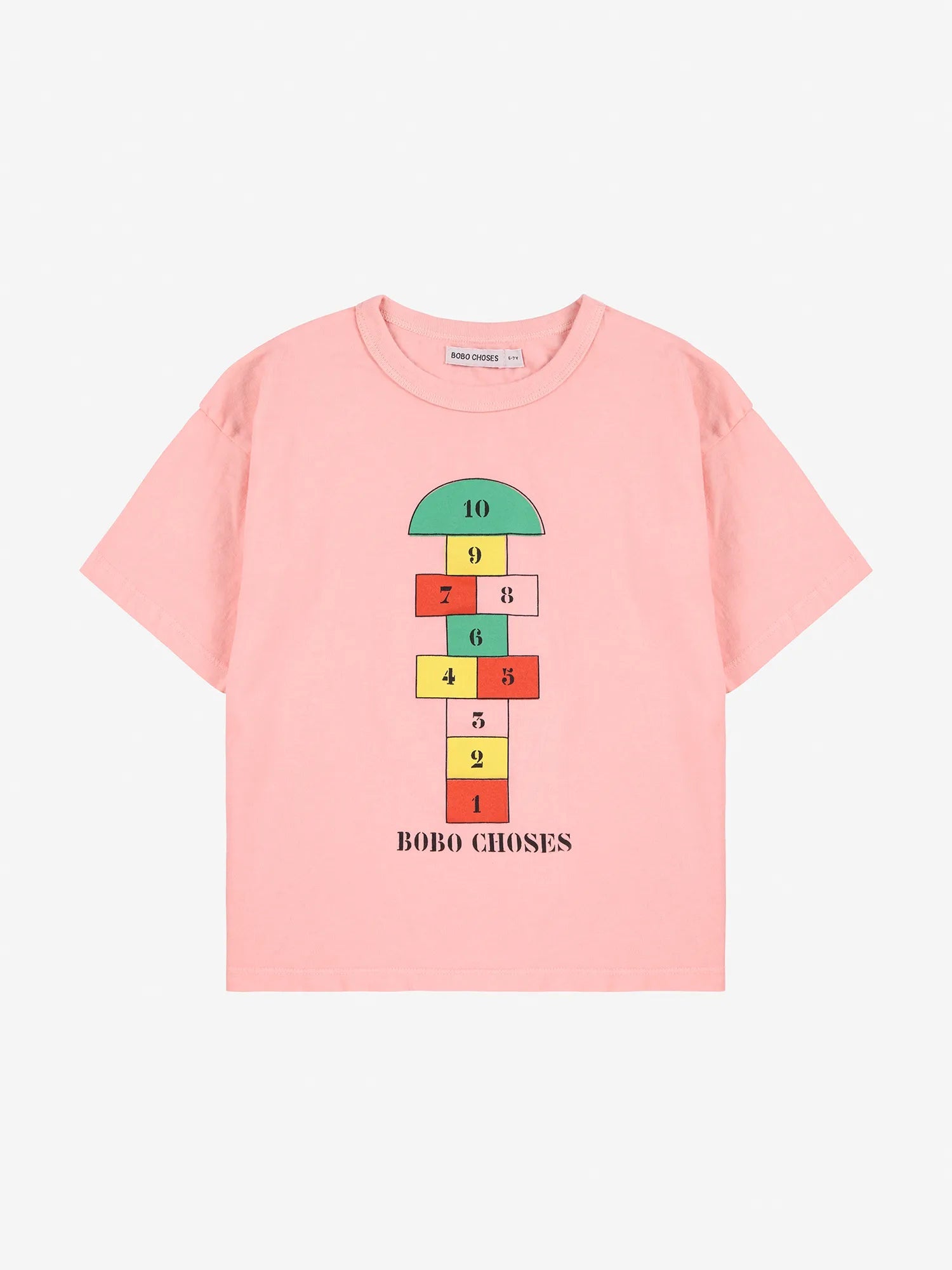 Hopscotch T-shirt Pink