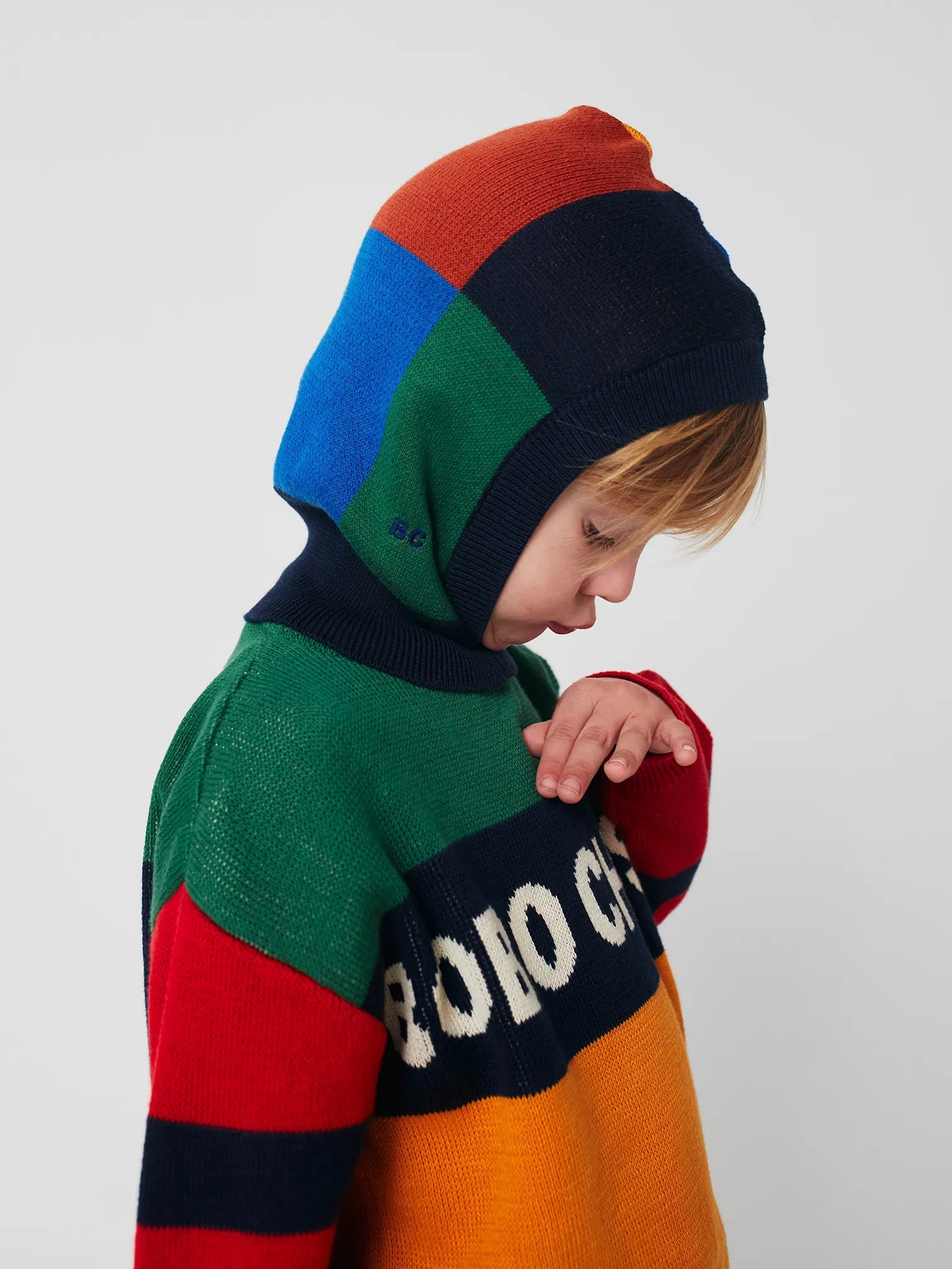 Multicolor Tiles balaclava