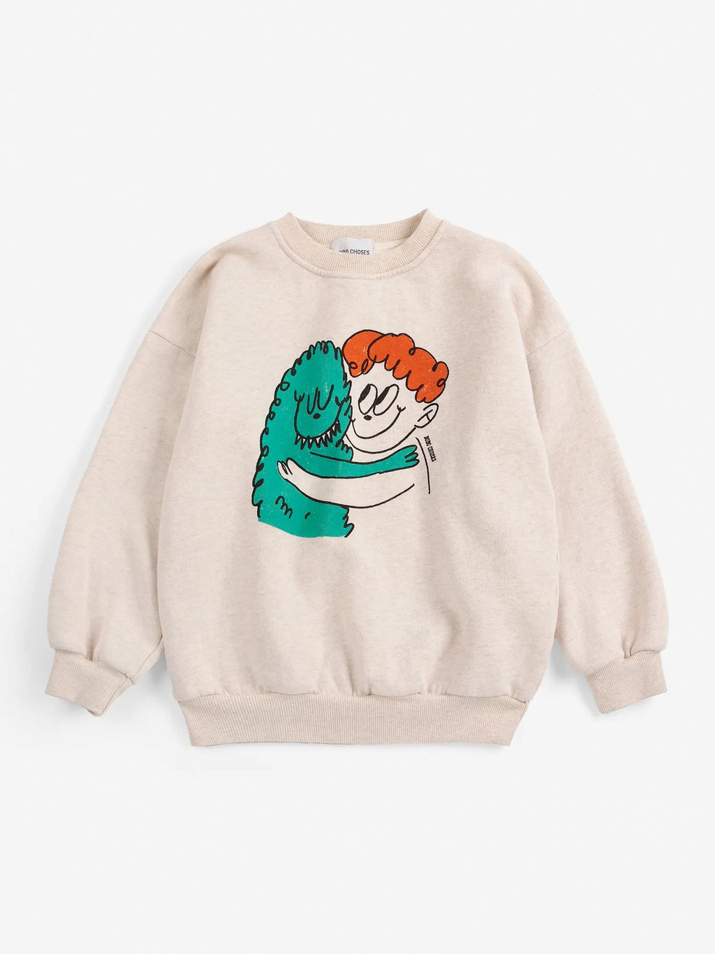 Bobo Choses Hug Hairy Monster sweatshirt