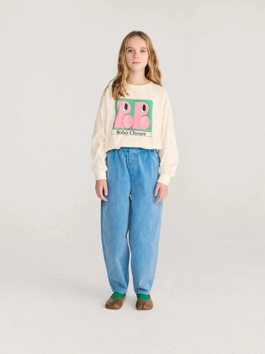 Bobo Choses Booo Bo Choses Tag woven pants