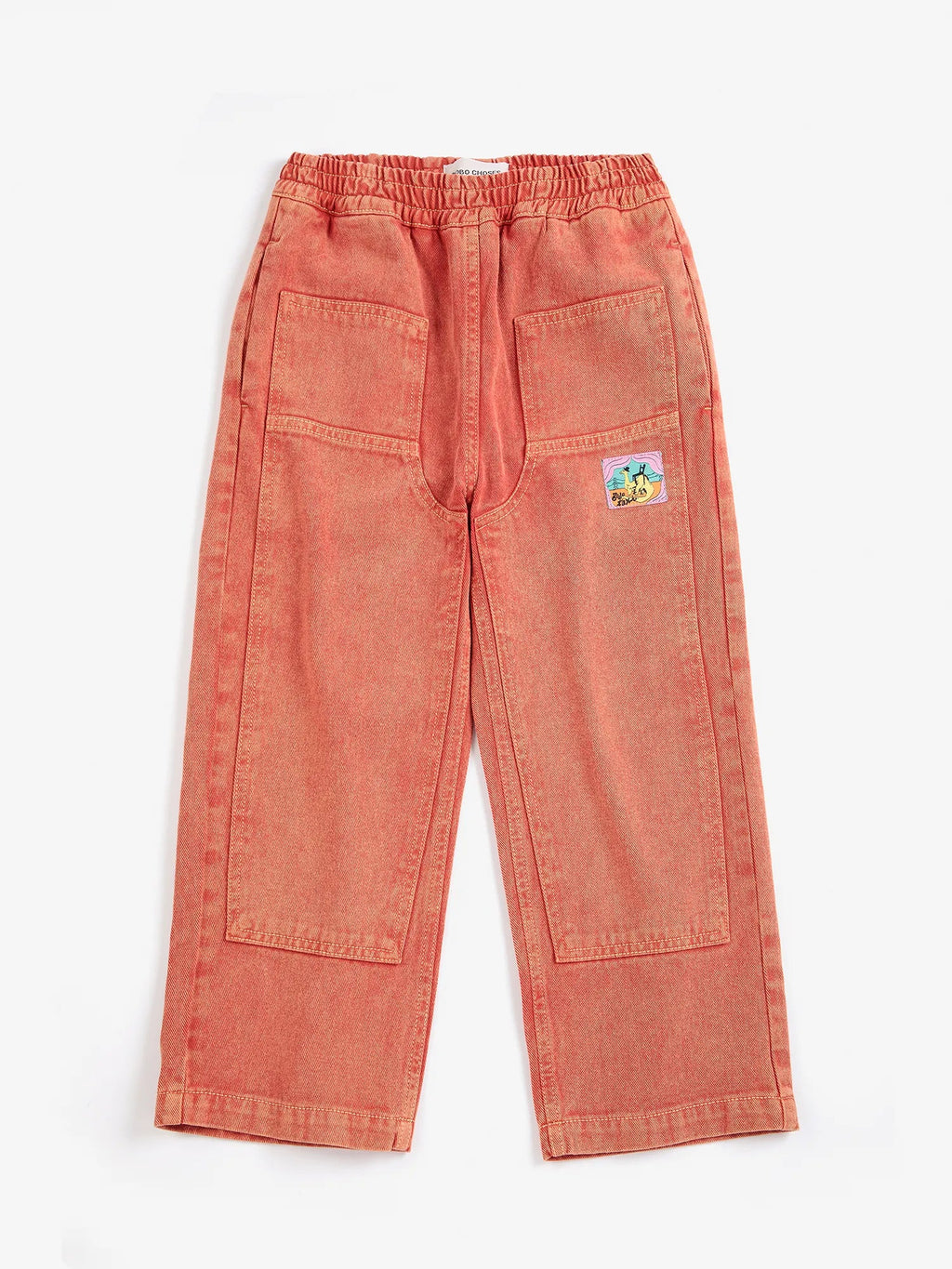 Bobo Choses Taxi Saurus Tag twill pants