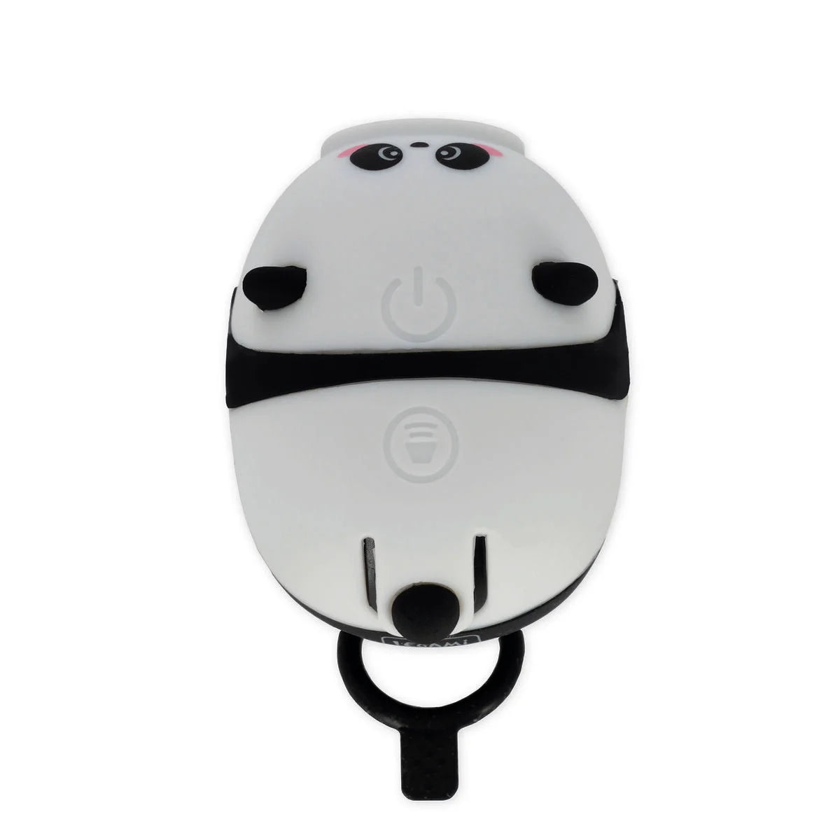 Rechargeable Front Bicycle Light With Bell - Panda - Front Bicycle Light With Bell