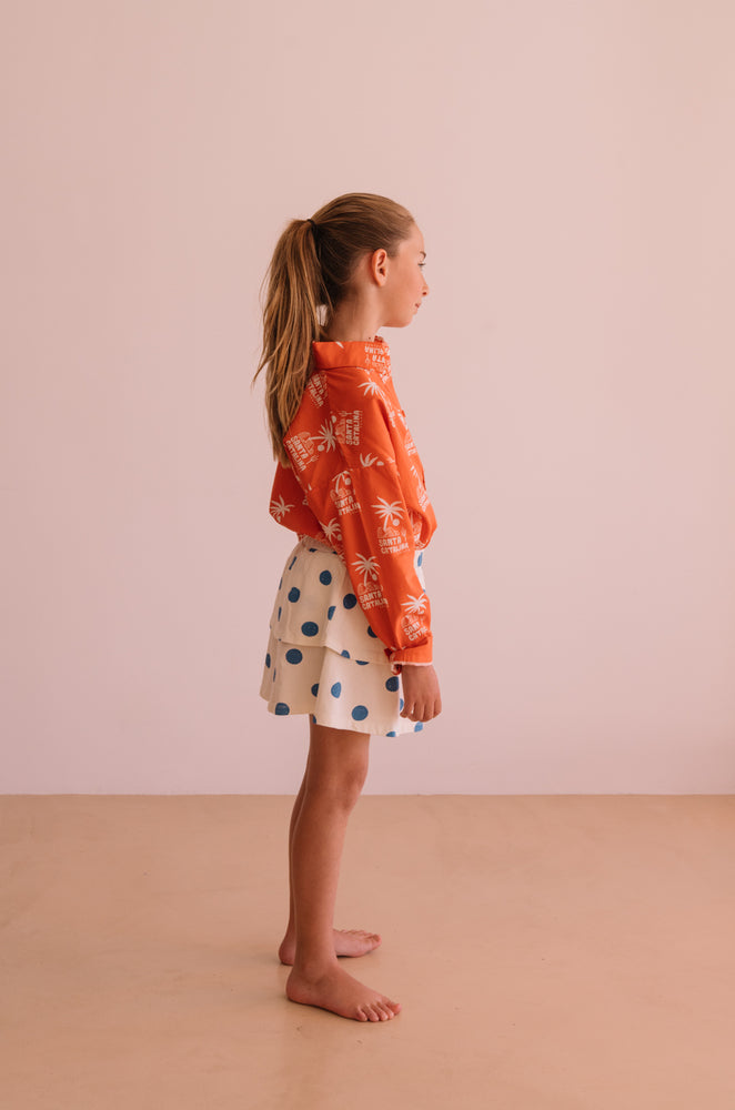 Jupe Lila Blue Dots