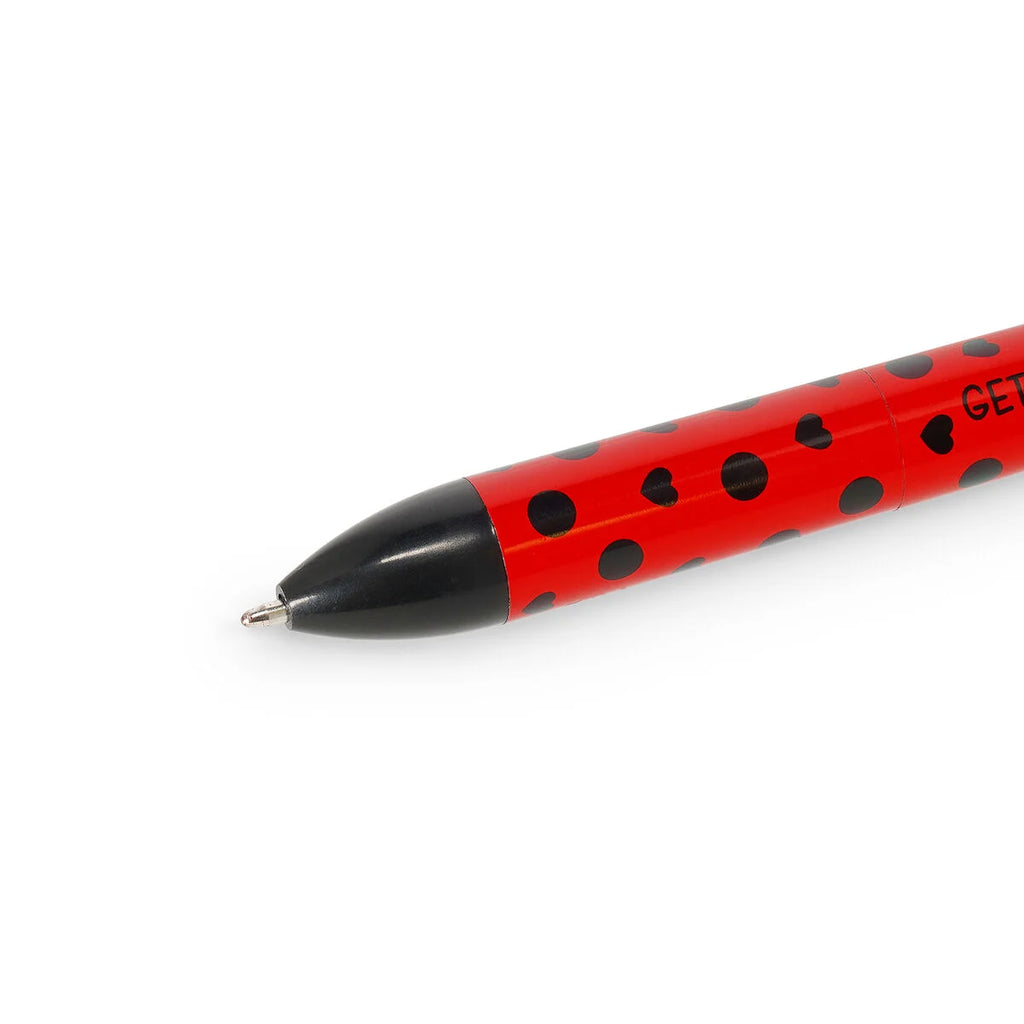 Ladybug Tweekleurige balpen - Click&Clack