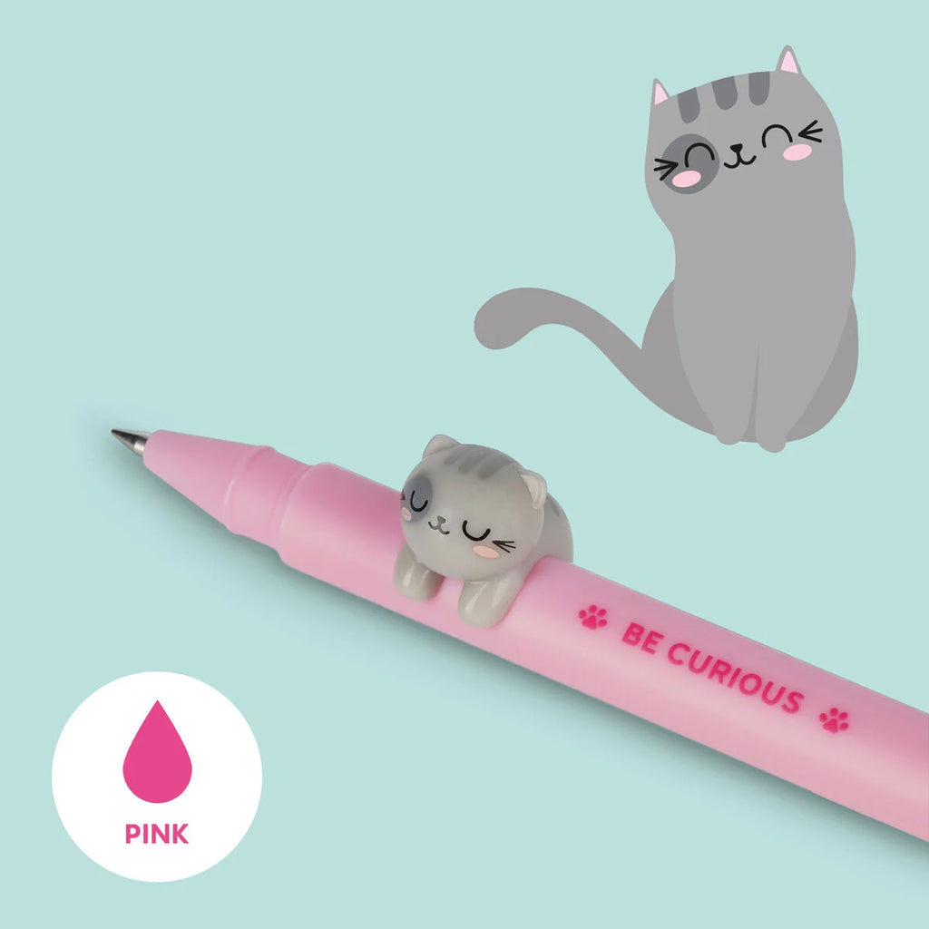 Gelpen met “Meow”- Kitty - Lovely Friends