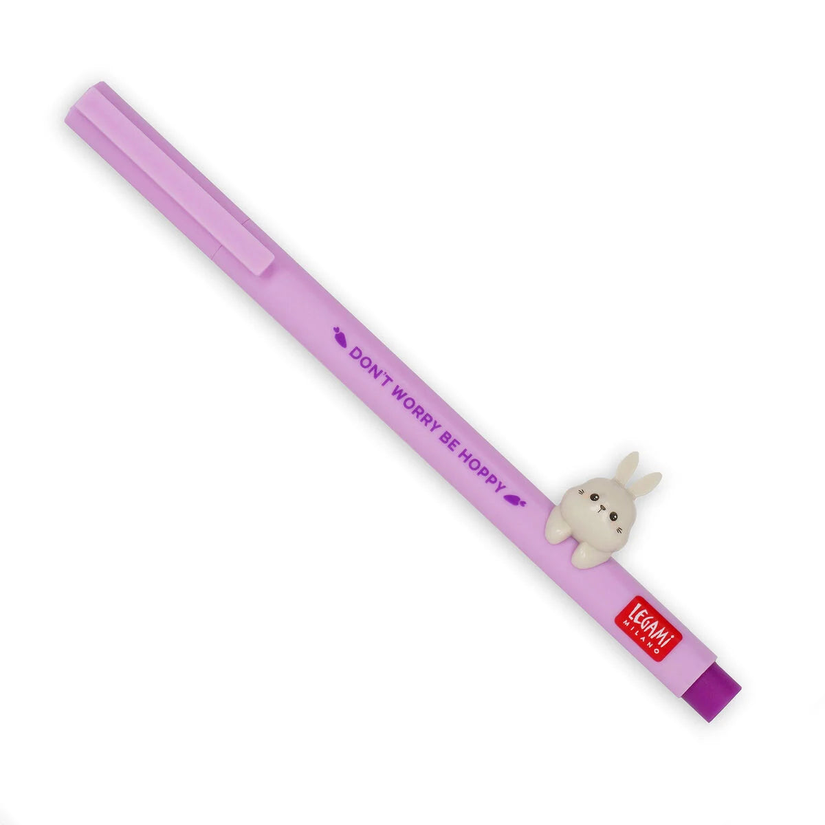 Gelpen met “Don't Worry Be Hoppy”- Bunny - Lovely Friends
