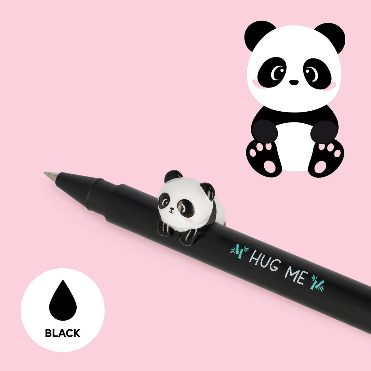 Gelpen met “Hug Me”- Panda - Lovely Friends