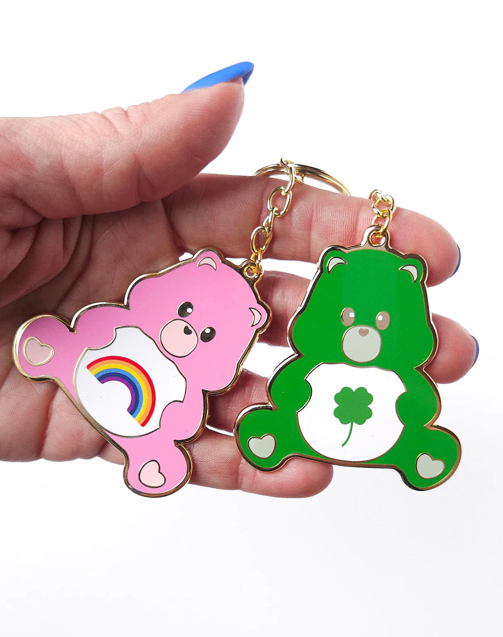 Rainbow Care Bear Sleutelhanger