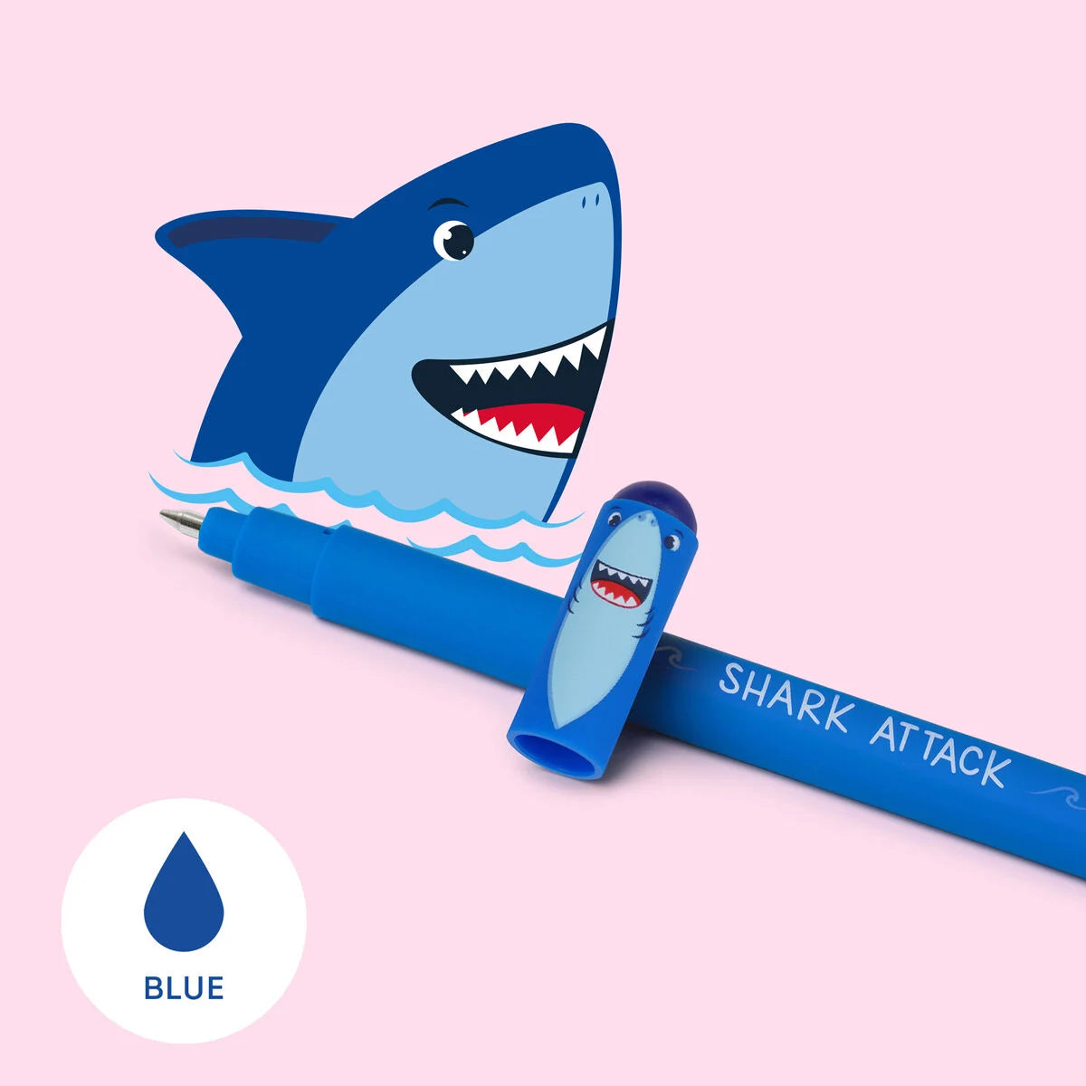 Uitwisbare gelpen - Erasable Gel Pen haai