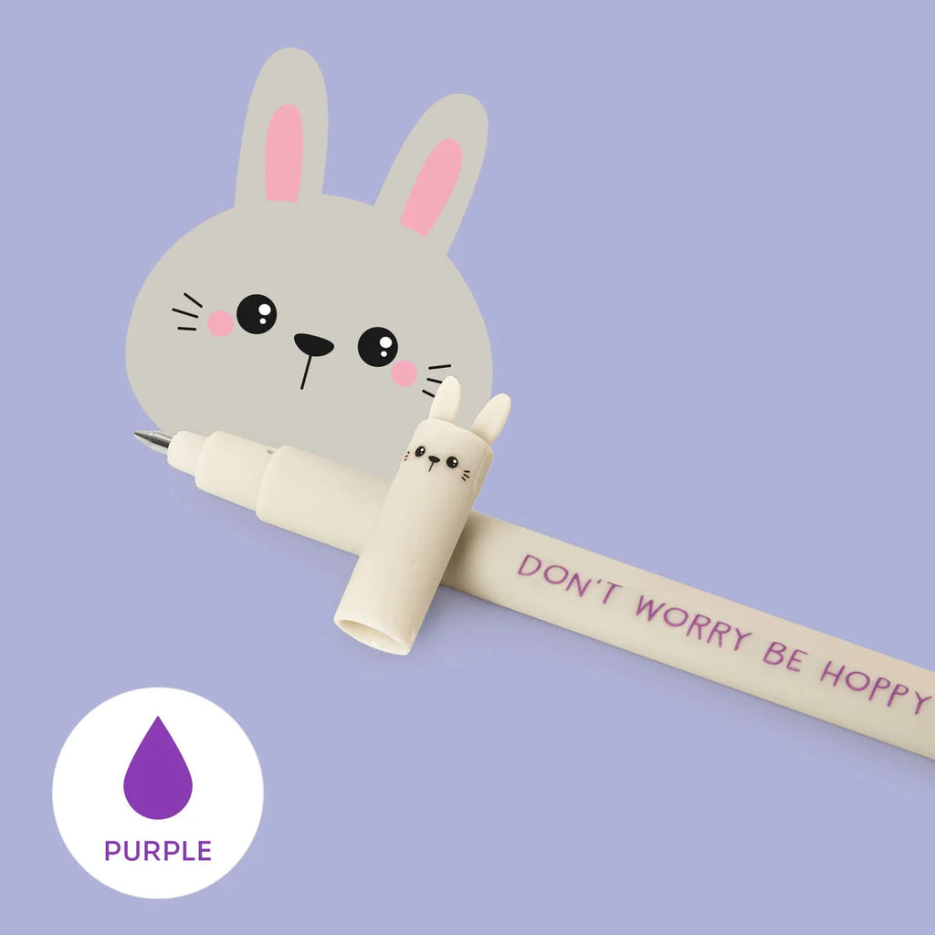 Uitwisbare gelpen - Erasable Gel Pen Konijn