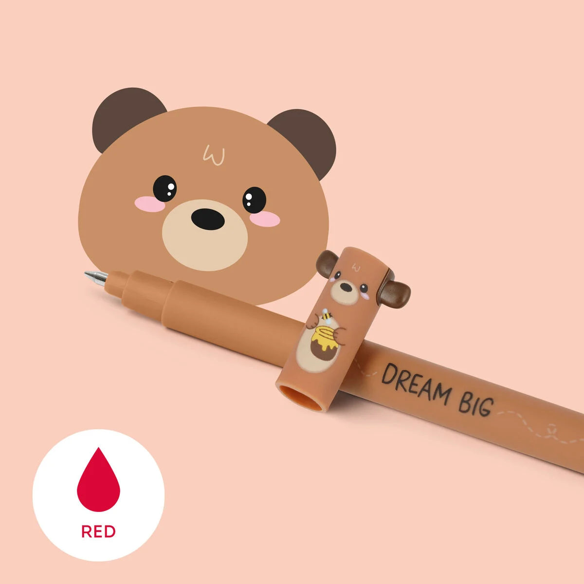 Uitwisbare gelpen - Erasable Gel Pen Teddybeer