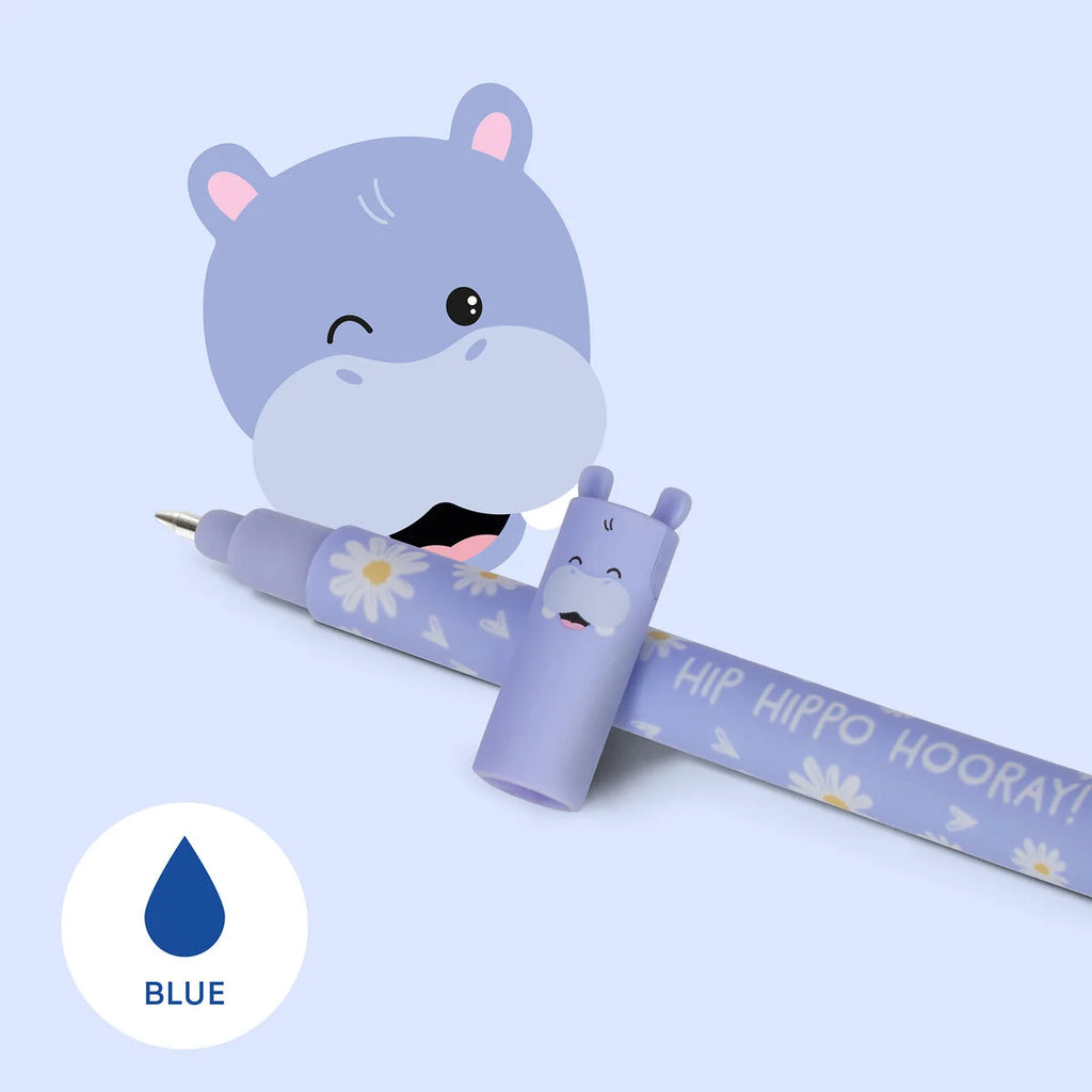 Uitwisbare gelpen - Erasable Gel Pen Nijlpaard