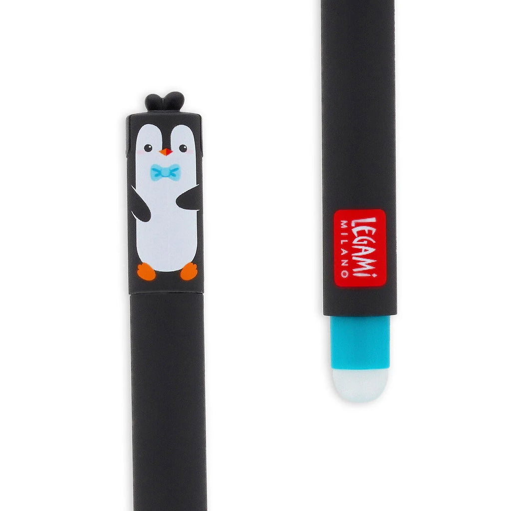 Uitwisbare gelpen - Erasable Gel Pen Pinguin