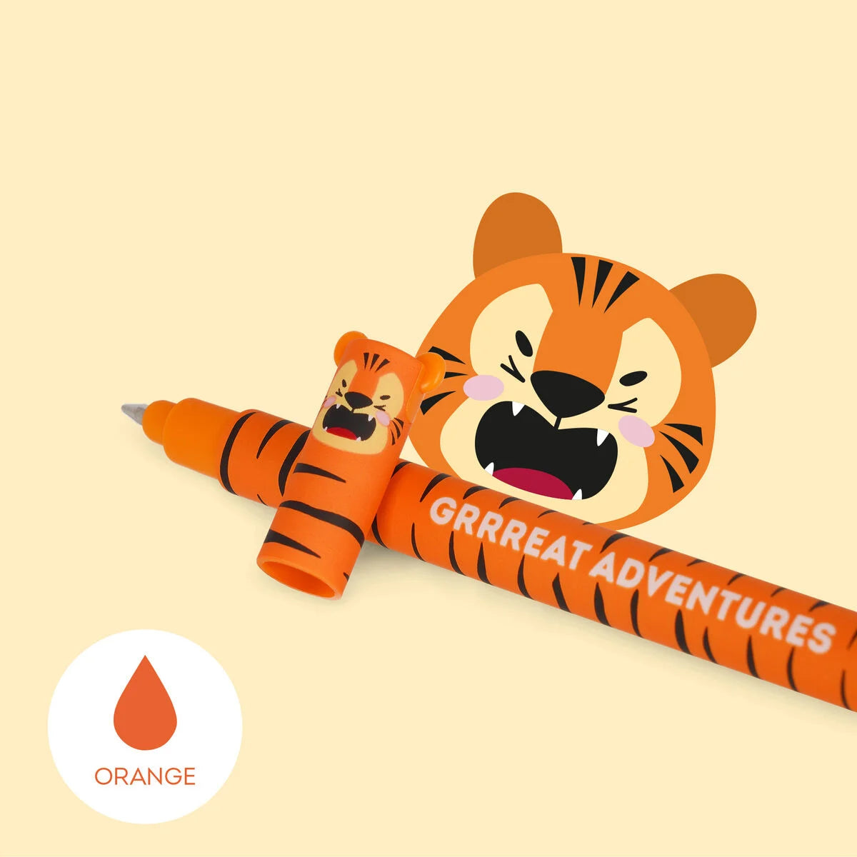 Uitwisbare gelpen - Erasable Gel Pen Tijger