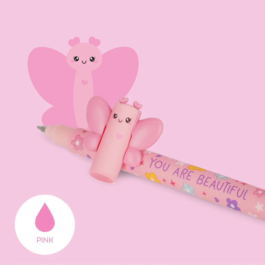 Uitwisbare gelpen - Erasable Gel Pen Vlinder