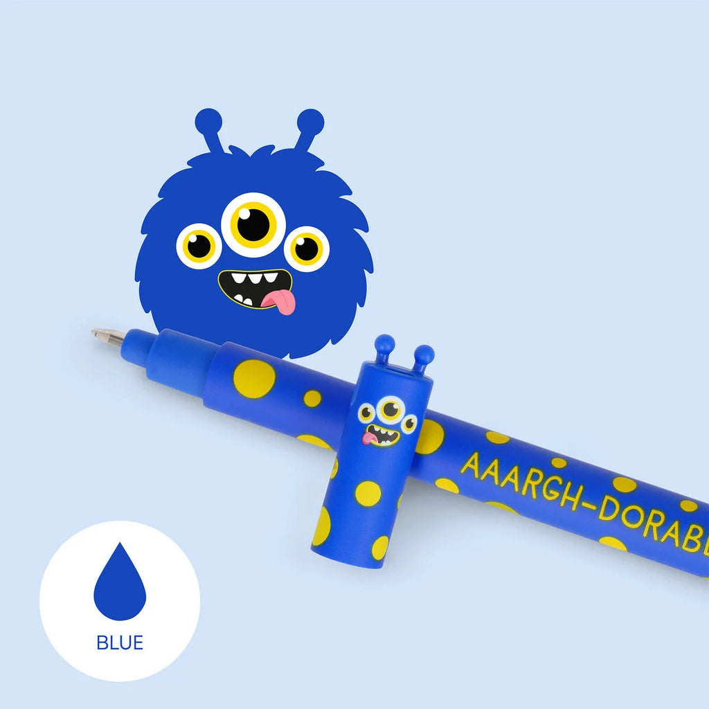 Uitwisbare gelpen - Erasable Gel Pen Monster