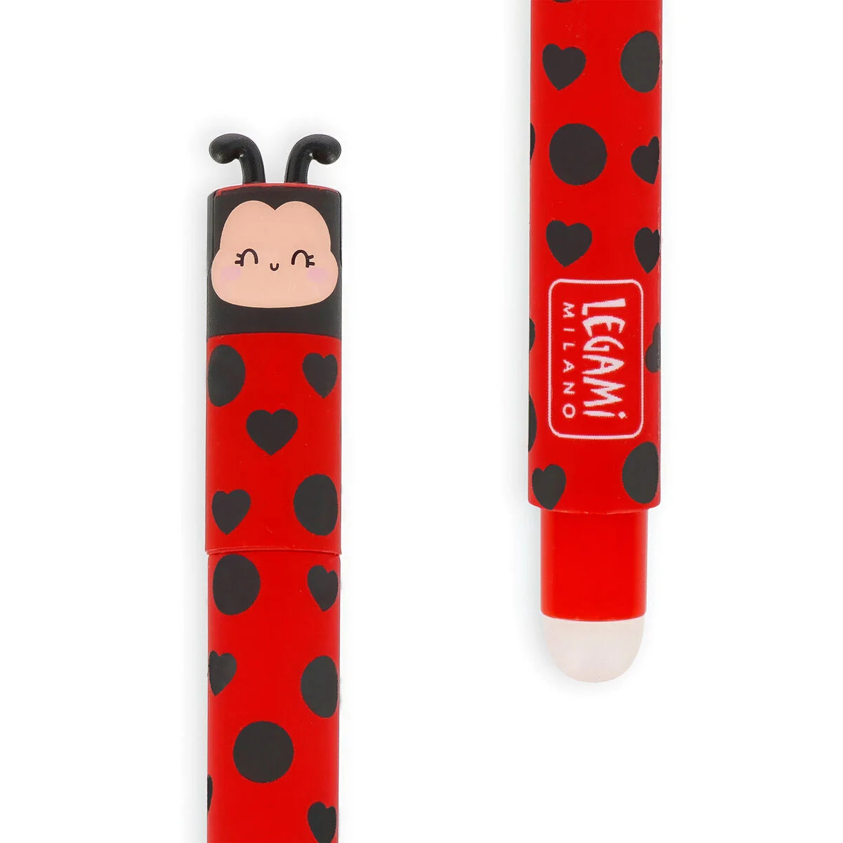 Uitwisbare gelpen - Erasable Gel Pen Ladybug