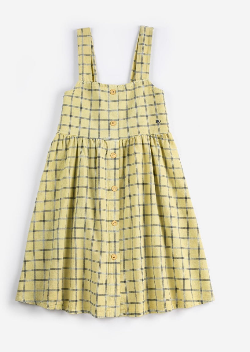Spicy Window Pane woven dress