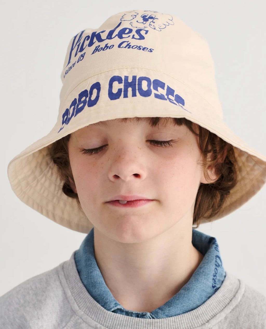 Bobo Choses Pickles reversible hat