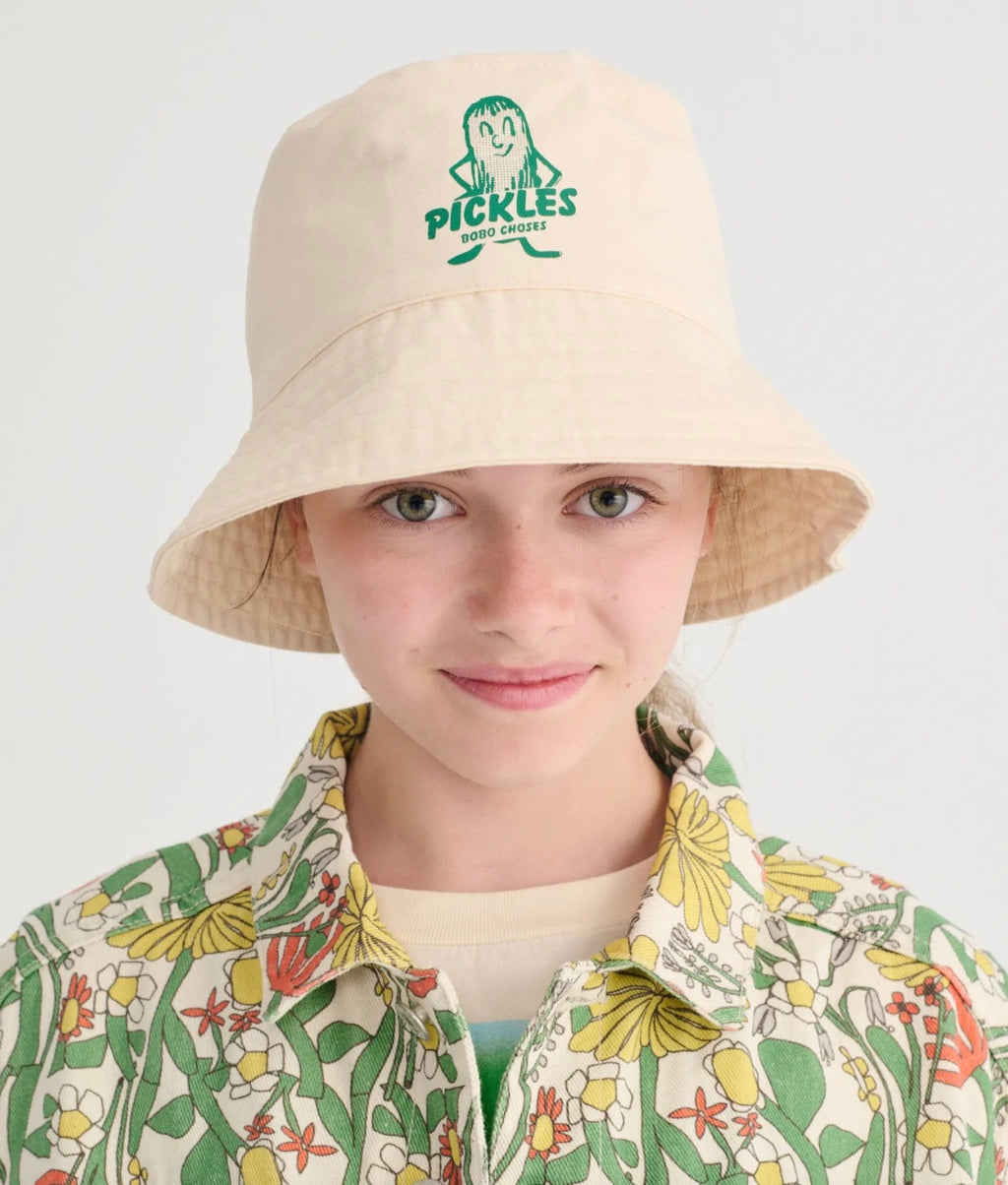 Bobo Choses Pickles reversible hat